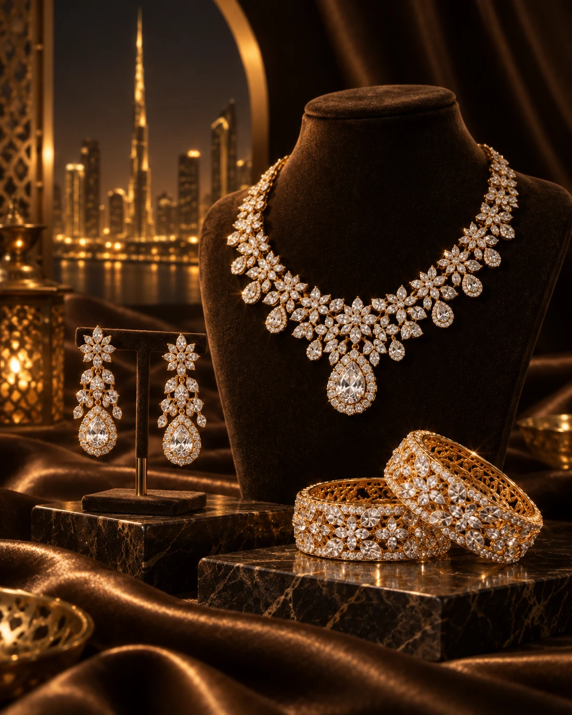Bridal jewellery collection